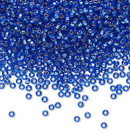 Preciosa Sb#11 SH TP Silver-Lined Light Blue 50gm pkg.