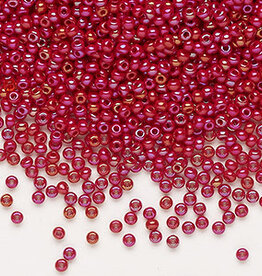 Preciosa Sb#11 Loose Opaque Rainbow Ruby Red 50gm pkg.