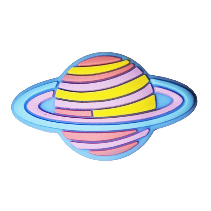 Saturn Silicone Charm 22x37mm