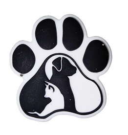 Paw Silicone Charm 28mm