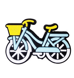 Bike Silicone Charm 21x30mm