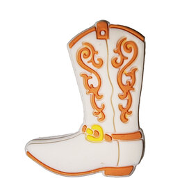 Cowboy Boot Silicone Charm 33x25mm