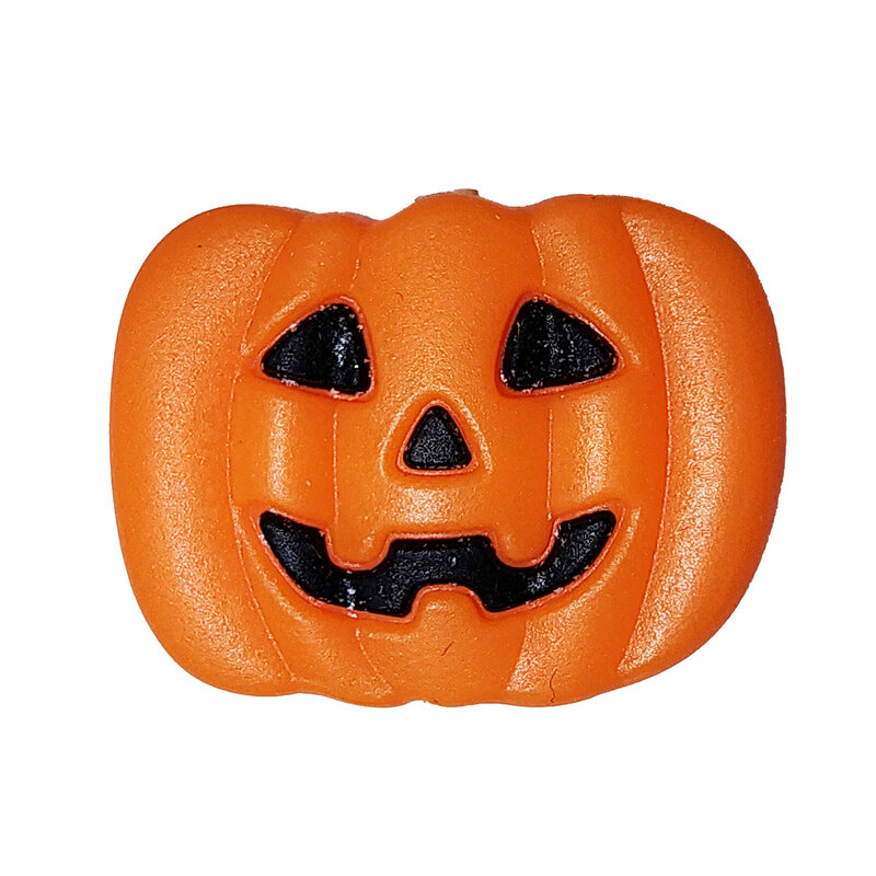 Silicone Bead Jack-o'-lantern Silicone Charm 20x27mm