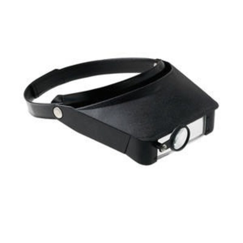 Head Magnifier 3-1/2 x 1-1/8" w/ ADJ Hook & Loop Headband