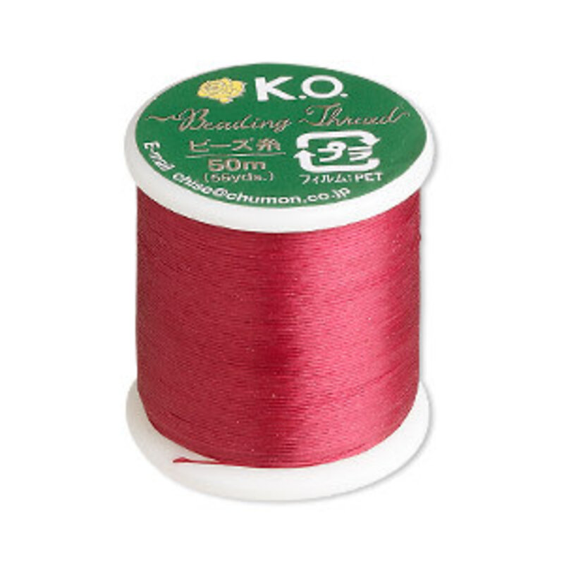 KO Thread KO Thread Nylon Red 55Yrds 0.15mm diameter