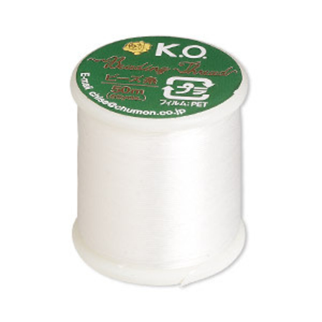 KO Thread KO Thread Nylon Ivory 55Yrds 0.15mm diameter