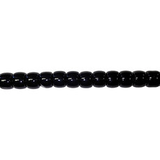 Opaque Crow Beads 16" Strand