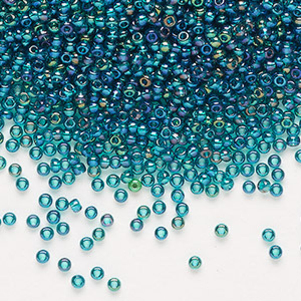 Preciosa Sb#11 Loose TL Rainbow Teal 50gm pkg.