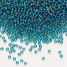 Preciosa Sb#11 Loose TL Rainbow Teal 50gm pkg.