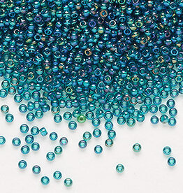 Preciosa Sb#11 Loose TL Rainbow Teal 50gm pkg.