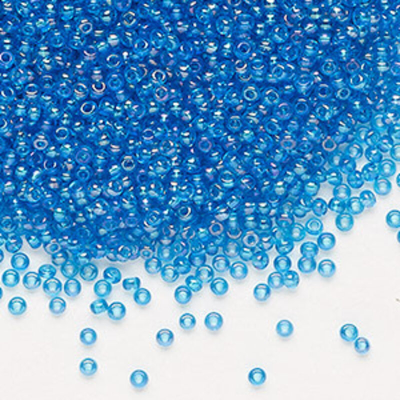 Preciosa Sb#11 Loose TL Rainbow Sea Blue 50gm pkg.