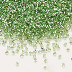 Preciosa Sb#8 Loose TL SL Solgel Dyed Lime 50gm pkg.