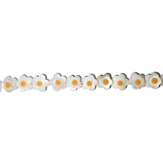 Flower Shell Beads 16" Strand