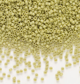 Miyuki Delica #11 Opaque Matte Glazed Spring Green DB2290 7.5gms