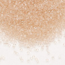 Miyuki Delica #11 Transparent Pink Mist DB1103 7.5gms