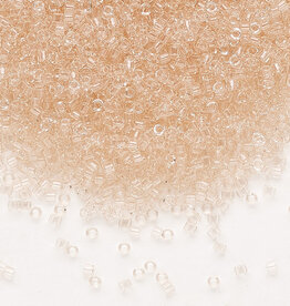 Miyuki Delica #11 Transparent Pink Mist DB1103 7.5gms