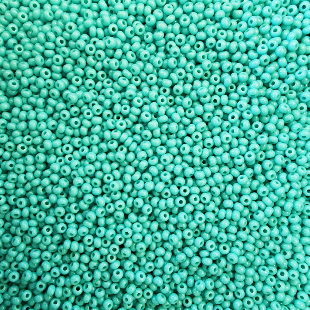 Preciosa C#13 Opaque Green Turquoise 50gms