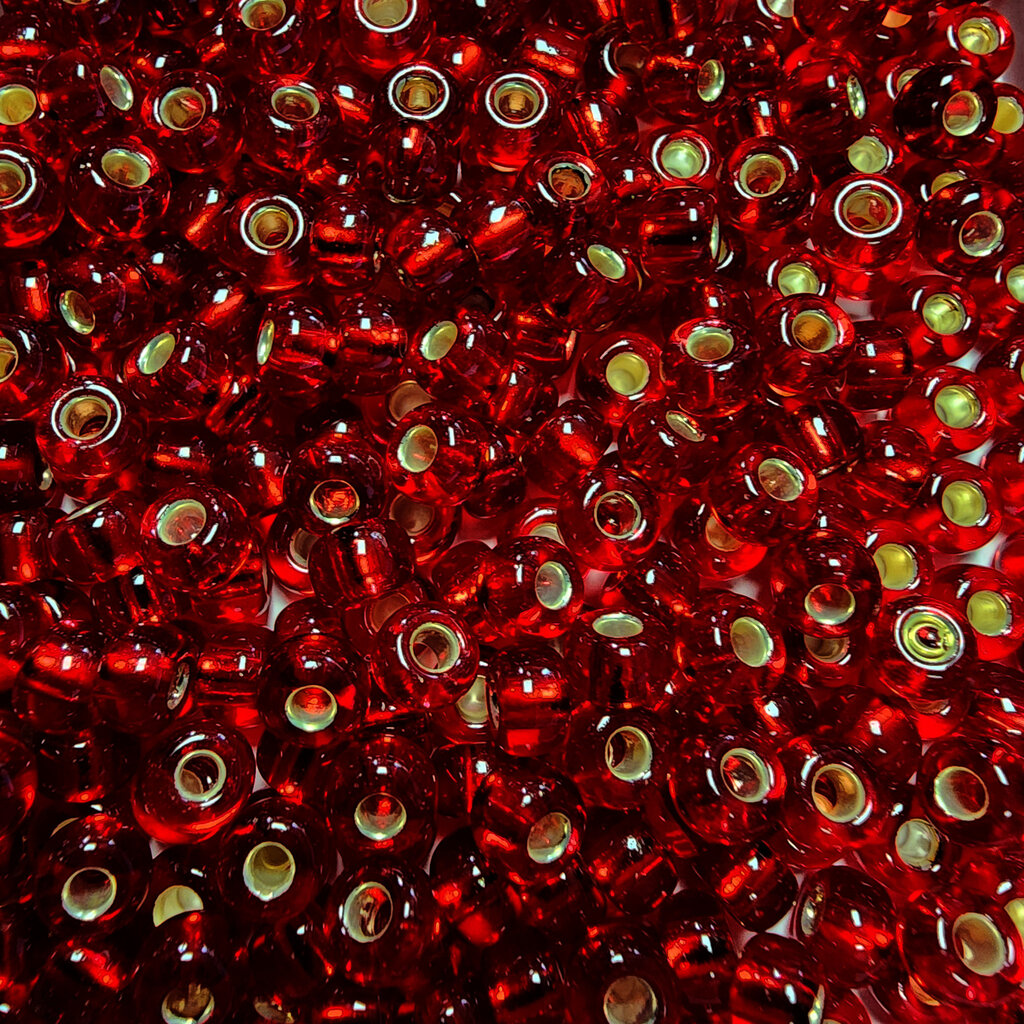 Preciosa C#3 Silver Lined Red 50gms