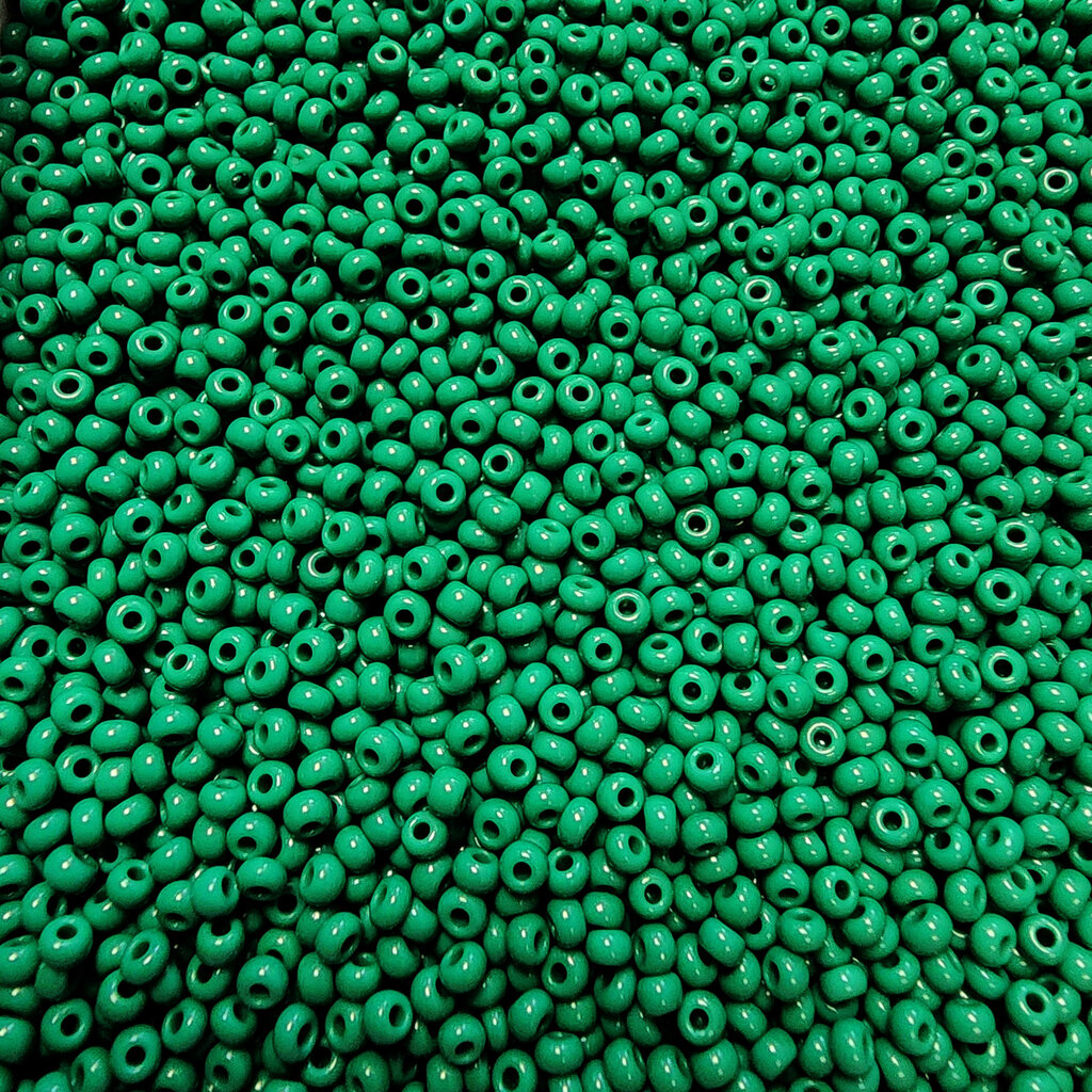 Preciosa C#10 Opaque Green 50gms