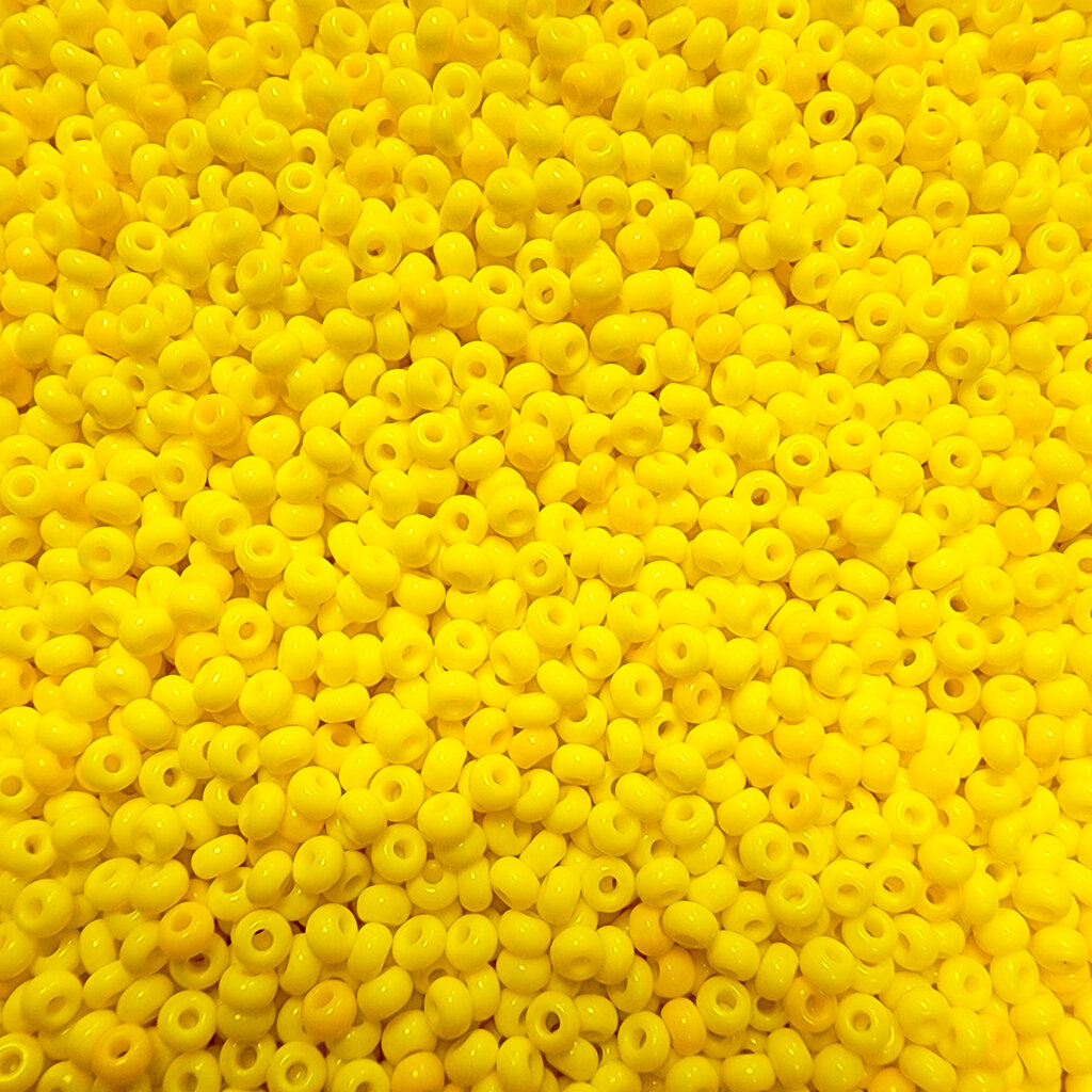 Preciosa C#10 Opaque Lemon Yellow 50gms