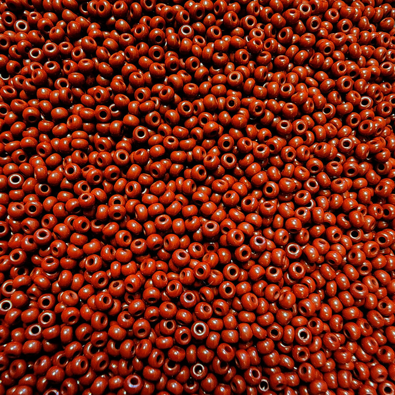 Preciosa C#10 Opaque Ruby Red 50gms
