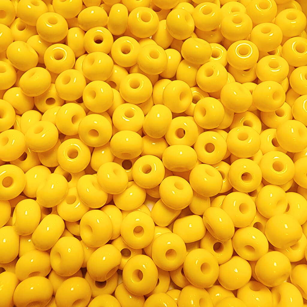 Preciosa C#10 Opaque Yellow 50gms