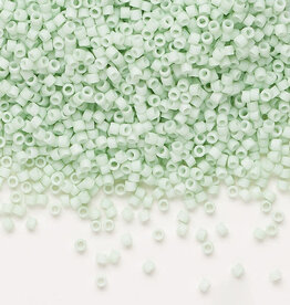 Miyuki Delica #11 Opaque matte Light Mint Green DB1516 7.5gms
