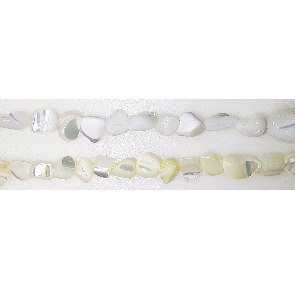 Nuggets Mother of Pearl 16" Strand