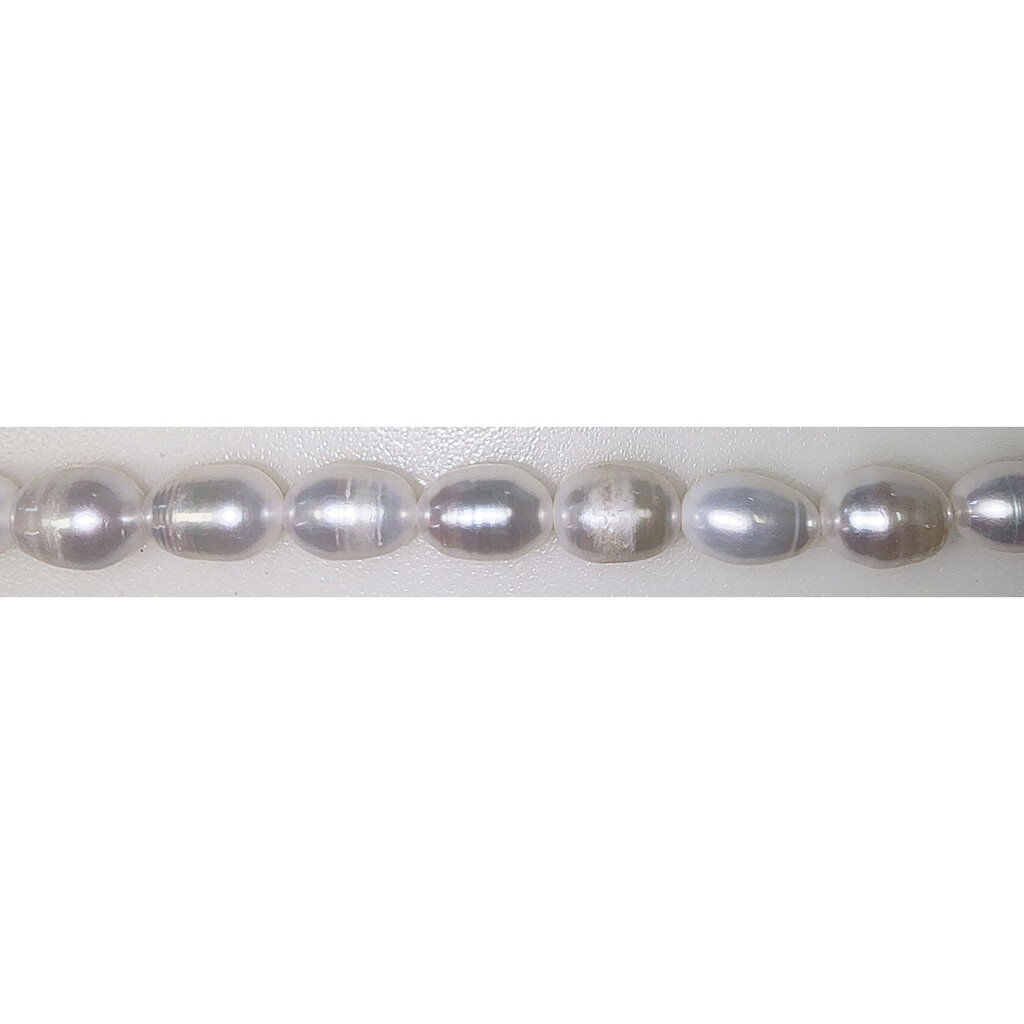 Rice Fresh Water Pearl 16" Strand
