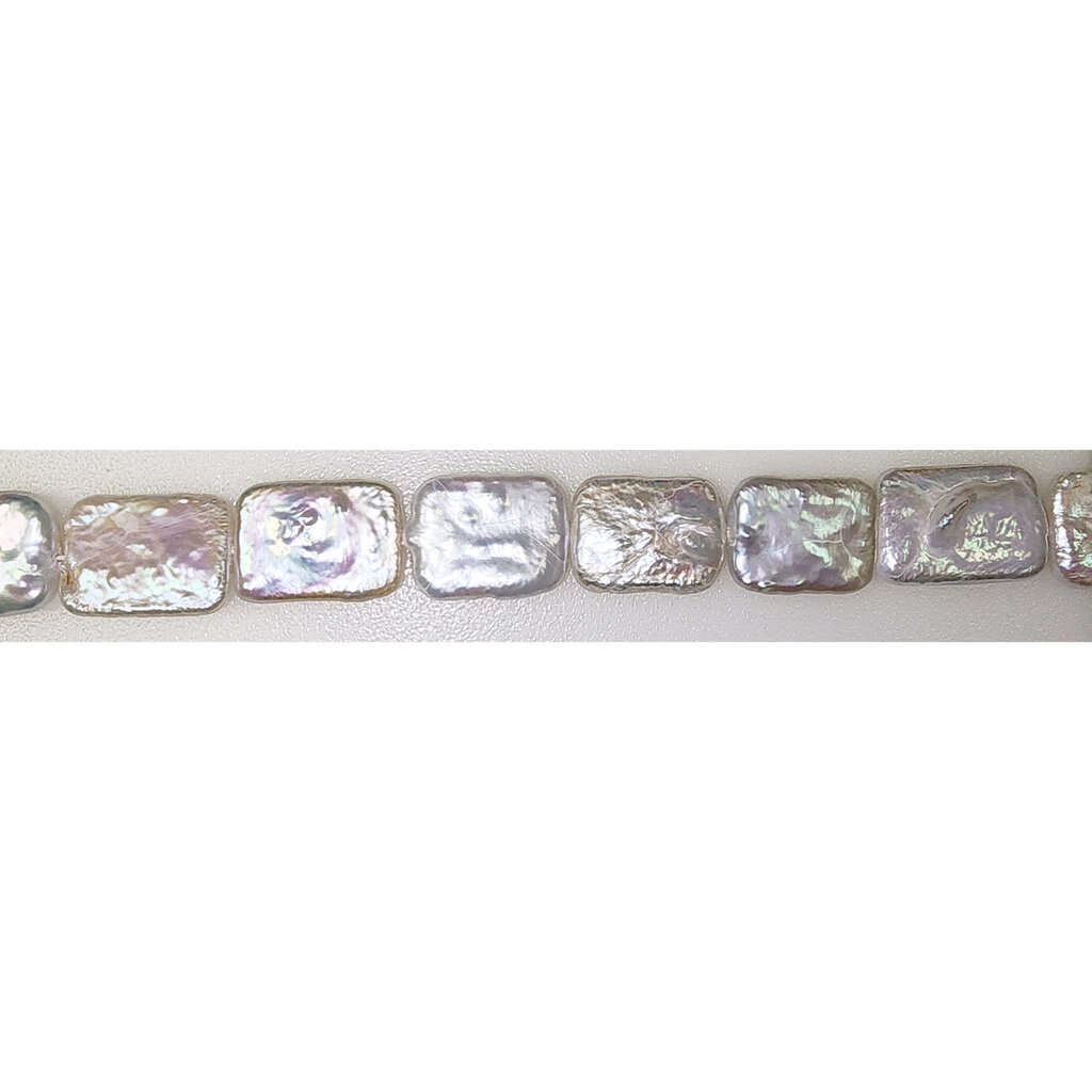 Rectangle Fresh Water Pearl 16" Strand