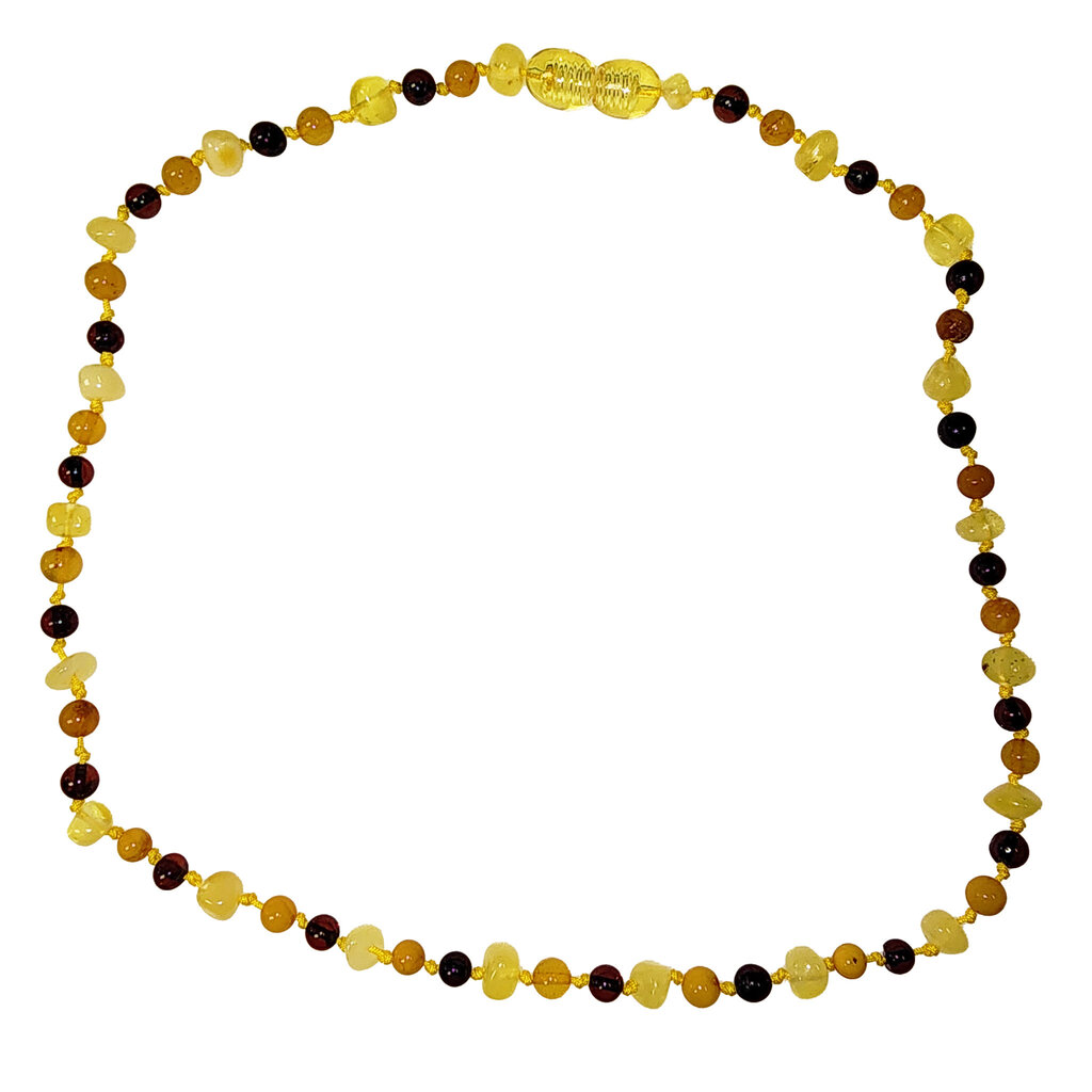 Yiwu Stones Amber Necklace 15inches