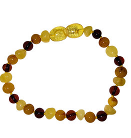 Yiwu Stones Amber Bracelet 6.5"