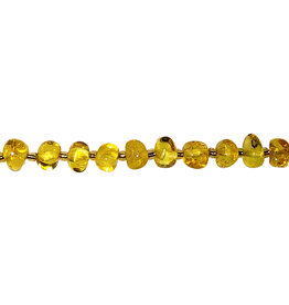 Amber Tumble 16" Strand approx.5mm