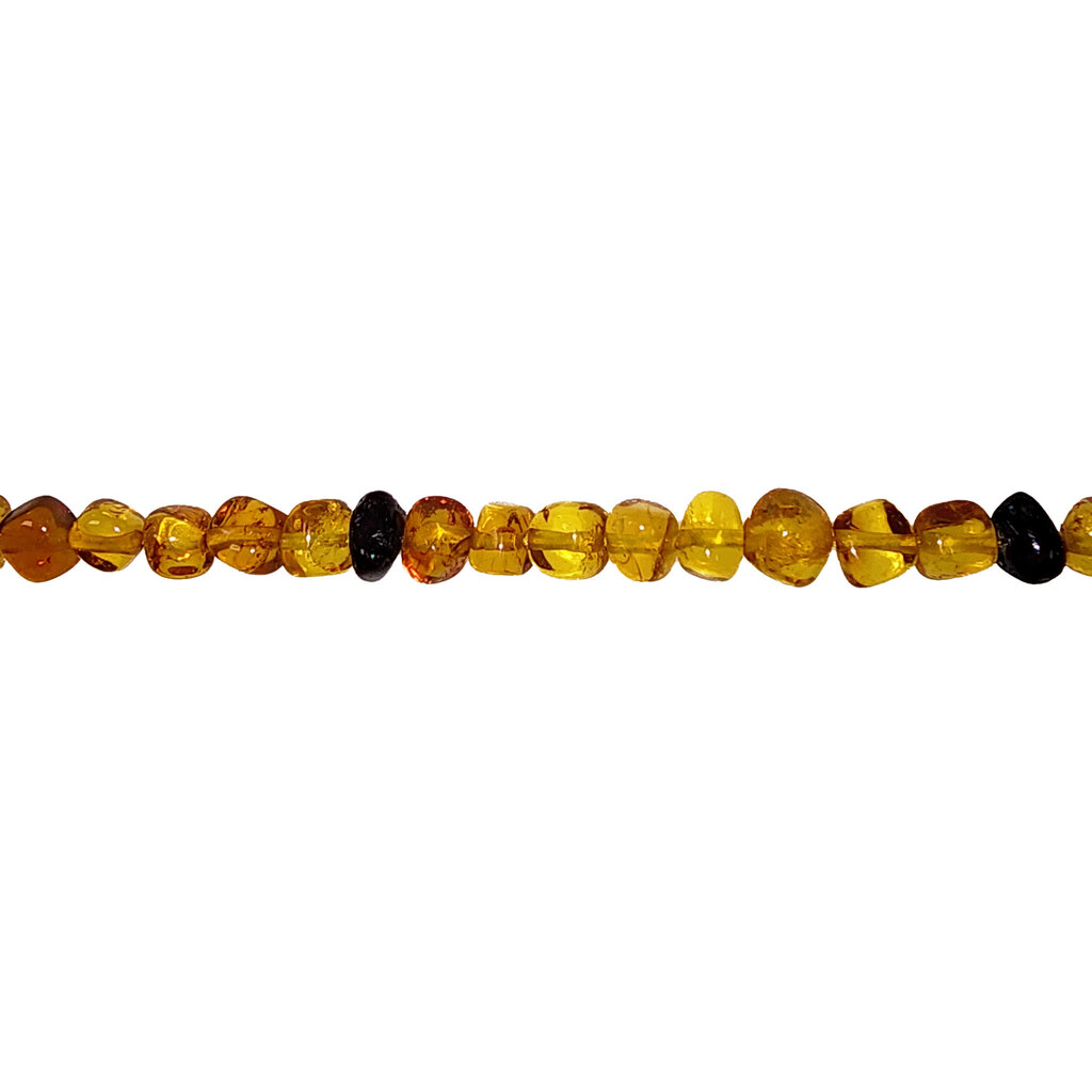 Amber Tumble Beads 16" Strand approx.4mm