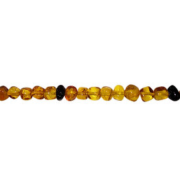 Amber Tumble Beads 16" Strand approx.4mm