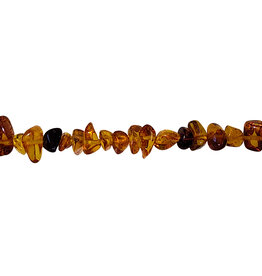 Amber Chips Medium 16" Strand
