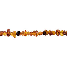 Amber Chips  Small 16" Strand