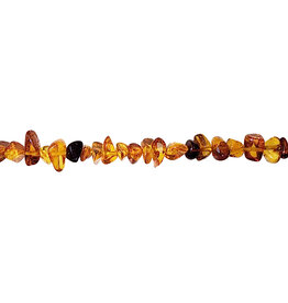 Amber Chips  Small 16" Strand