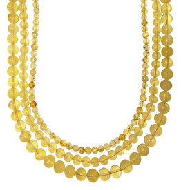 Butter Amber 16" Strand