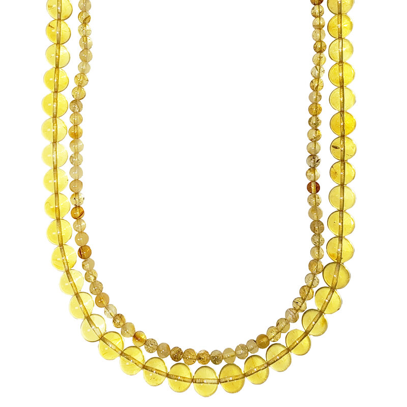 Honey Amber 16" Strand