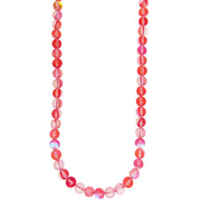 Bead World Matte Rainbow Mermaid Glass Beads 15" Strand PT.2