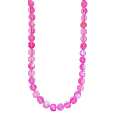 Bead World Matte Rainbow Mermaid Glass Beads 14"Strand