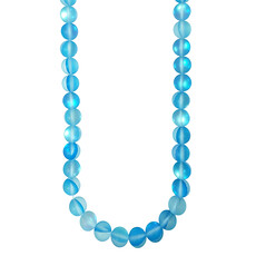 Bead World Matte Rainbow Mermaid Glass Beads 14"Strand