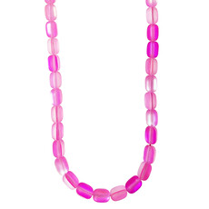 Matte Mystic Aura Quartz Tube Beads