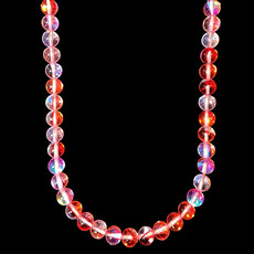 Bead World Rainbow Mermaid Glass Bead 15" Strand PT.2