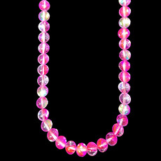 Bead World Rainbow Mermaid Glass Bead 15" Strand
