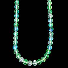 Bead World Rainbow Mermaid Glass Bead 15" Strand