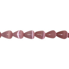 Cat Eye Beads Drop 16" Strand
