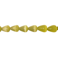 Cat Eye Beads Drop 16" Strand