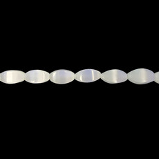 Cat Eye Beads Twisted 16" Strand